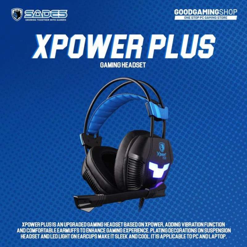 Sades xpower plus gaming headset discount