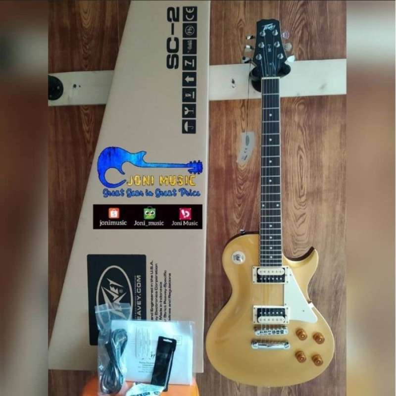Jual Gitar Peavey Sc 2 Sc2 Les Paul Model Original Export Quality