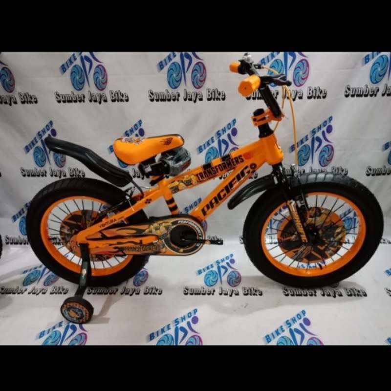 Jual sepeda anak bmx 18 inch pacific transformer bumble bee di
