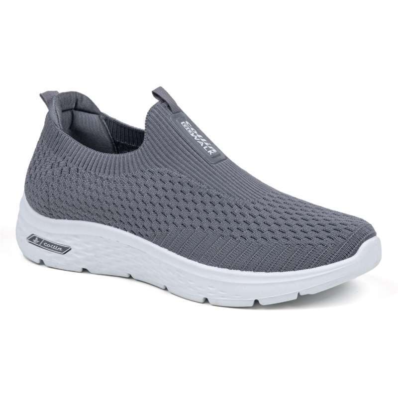 Sepatu Cowok Slip Kekinian Import Rajut Sepatu Lari Sneakers Cowok Sepatu Slip On SKW7200