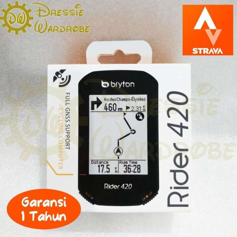 Bryton online 410 strava