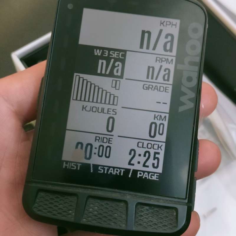 Wahoo speedometer top