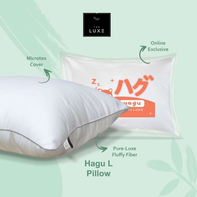 Jual Bantal Hotel The Luxe Pillow Dacron Silikon Fiber di Seller
