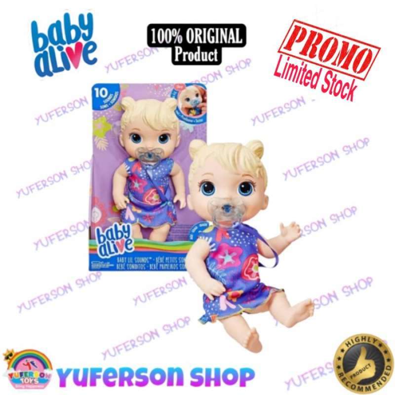 Baby alive lil sounds clearance