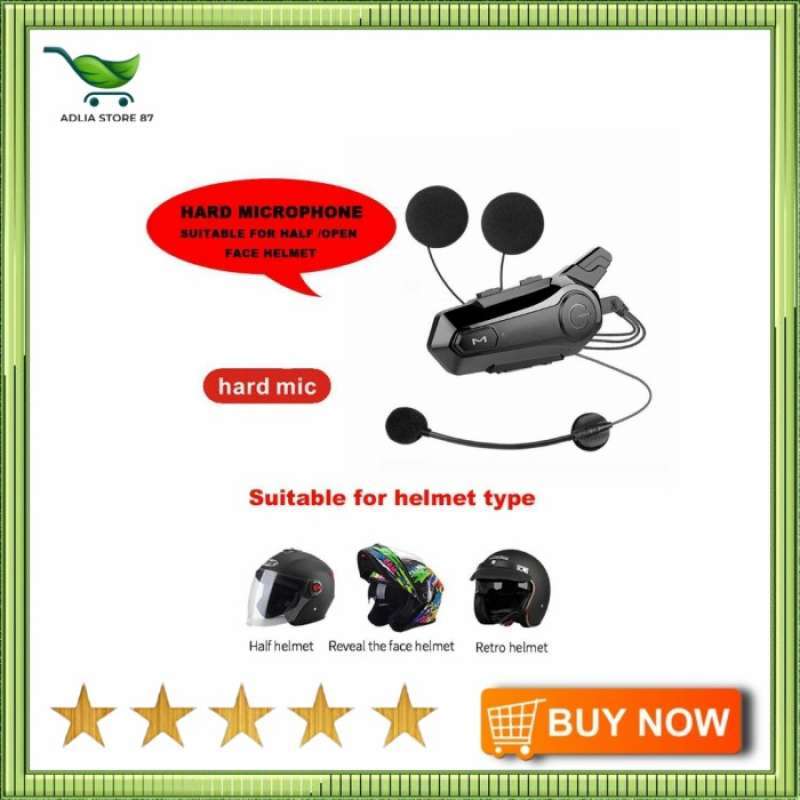 Promo Caitemay Intercom Helm Motor Headset Helmet Bluetooth 5.0 1