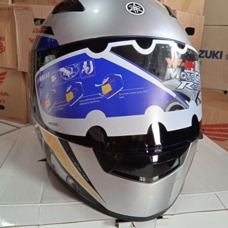 Helm full face yamaha r15 new arrivals
