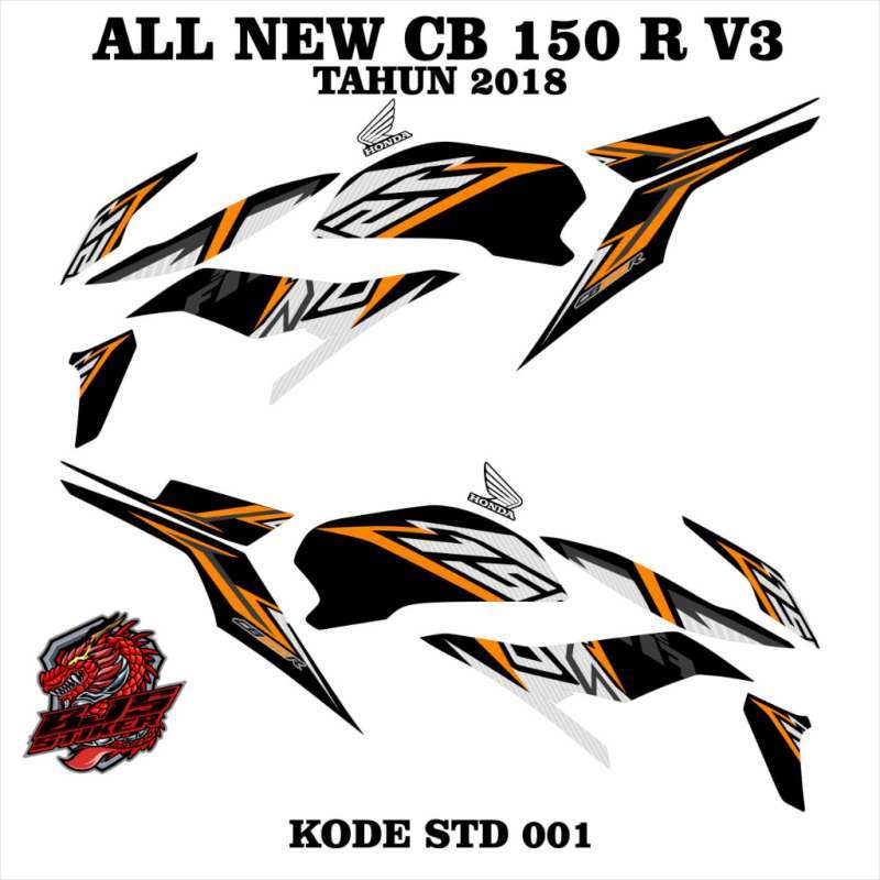 Striping cb 150 r 2018 deals