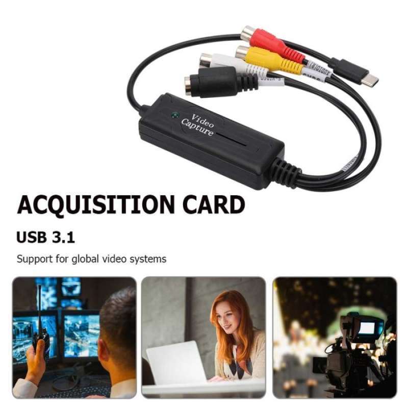 Promo Alloyseed Video Capture Card Audio 1 Channel Usb 3.1 Type C