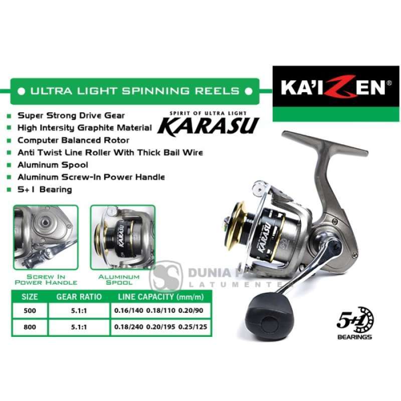 Promo Reel Ultra Light Kaizen Karasu Power Handle Diskon 17% di