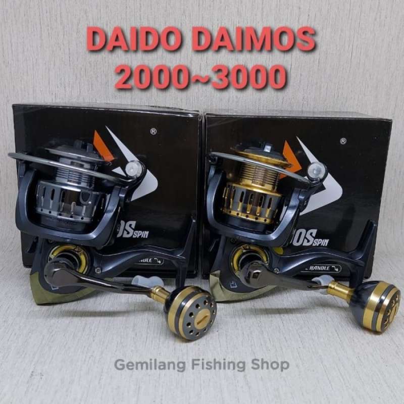 Promo Ready Stock!! Reel Daido Daimos Spin 3000 Power Handle Diskon 17% Di  Seller Hafizh Store 4 - Cikoko, Kota Jakarta Selatan
