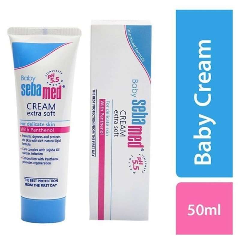 Promo Kemasan Baru Sebamed Baby Cream Extra Soft 50 Ml With Panthenol