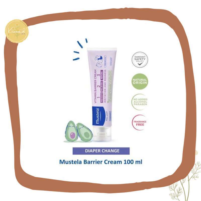 Mustela barrier cream 100ml top