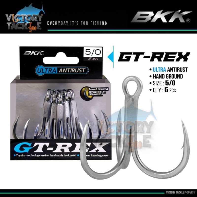 GT-REX Ultra Antirust Treble Hook 5/0