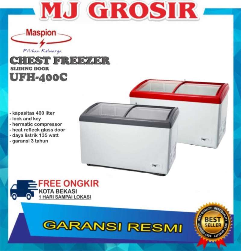 Freezer box sharp store 400 liter