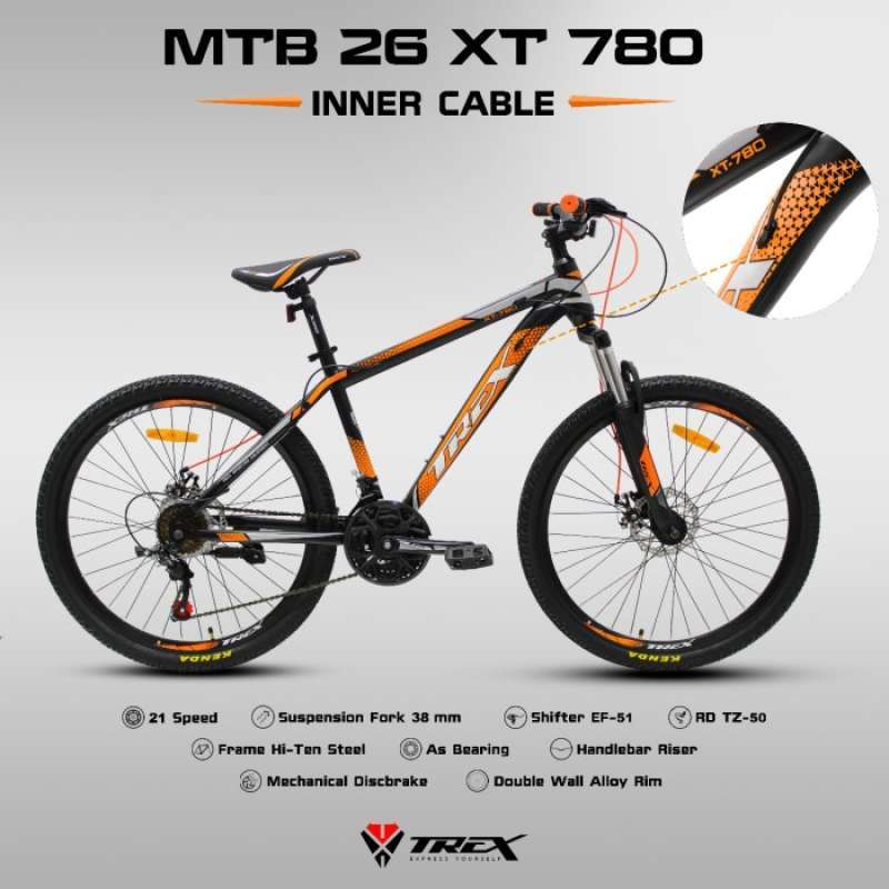 Mtb trex alloy top