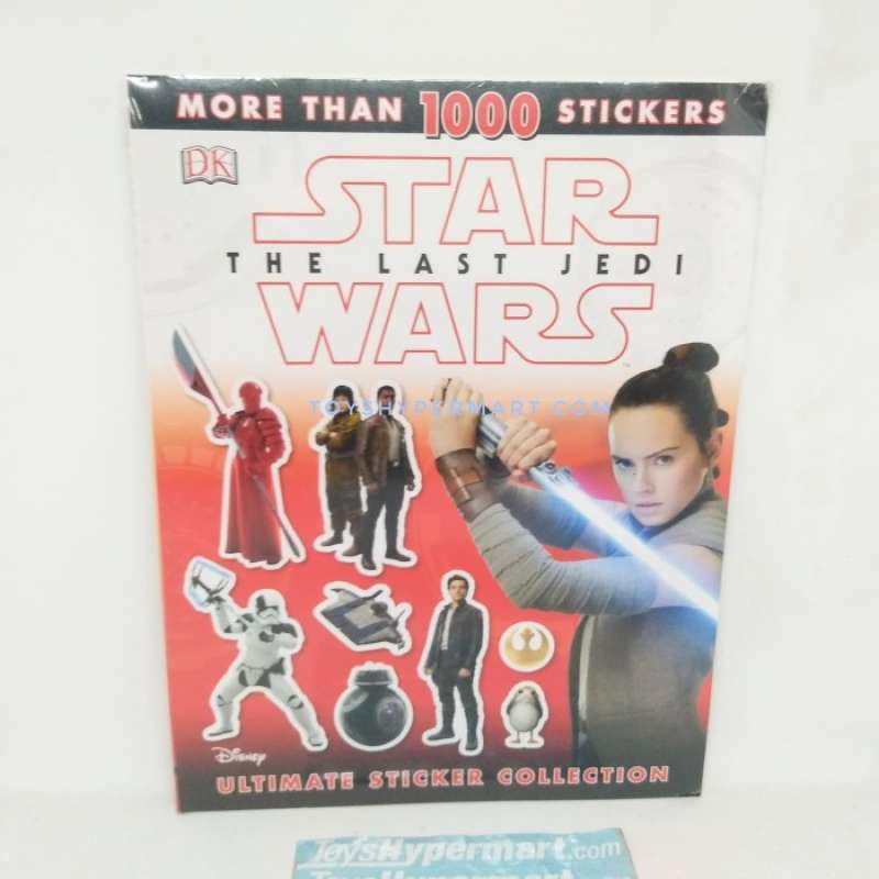 Jual Star Wars The Last Jedi Ultimate Sticker Collection Book Buku 