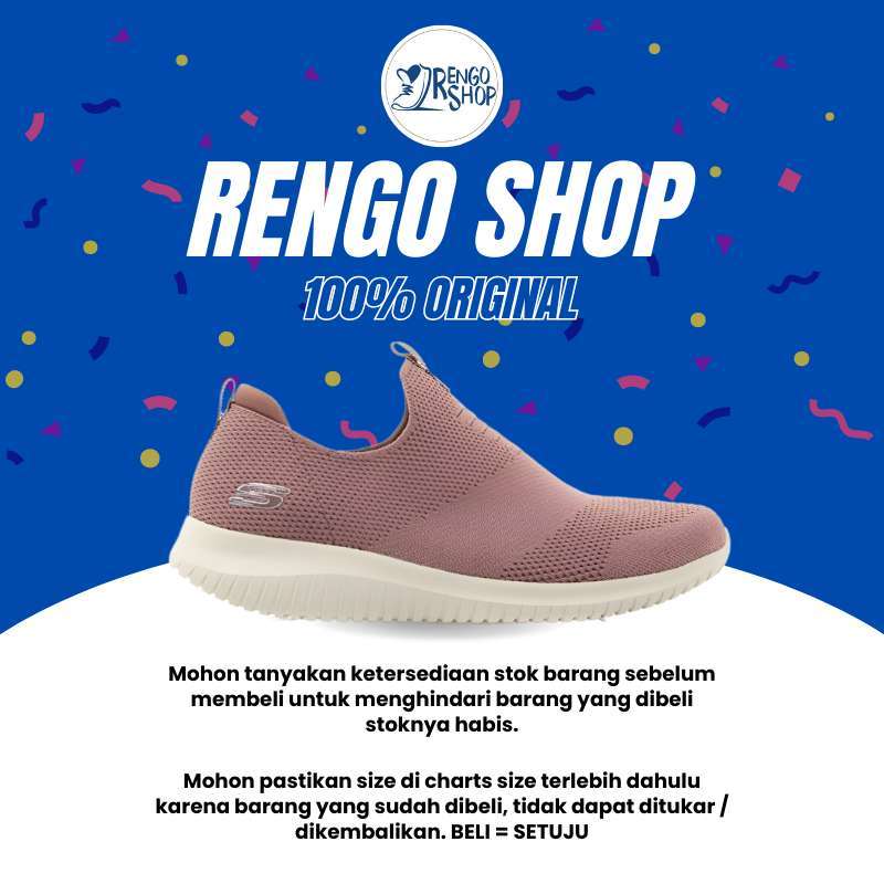 Jual ORI SEPATU SLIP ON WANITA SKECHERS ULTRA FLEX 12837 MVE di