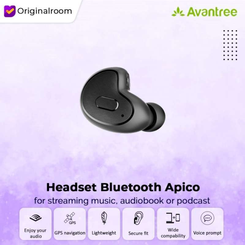 Jual Avantree Headset Bluetooth Mini Earphone Handsfree Apico di