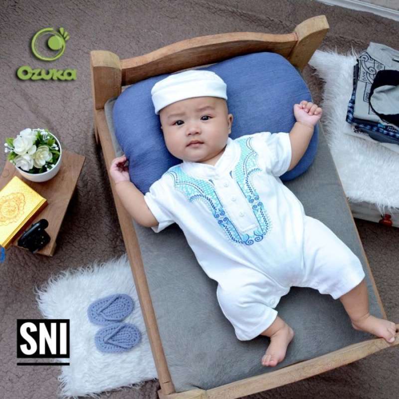 Sale Ozk Romper Jumper Koko Bayi Koko Turki Bayi Baju Aqiqah Bordir