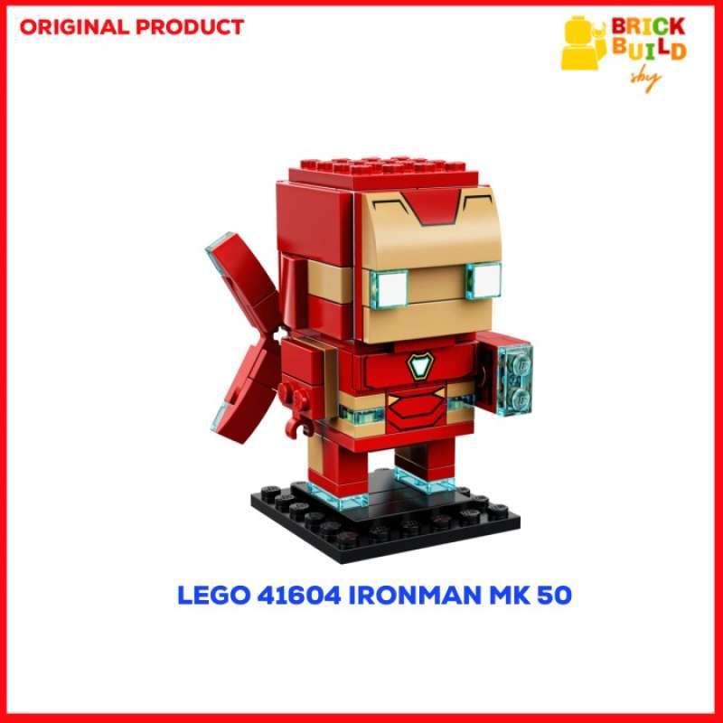 Lego brickheadz iron man mk 50 2025
