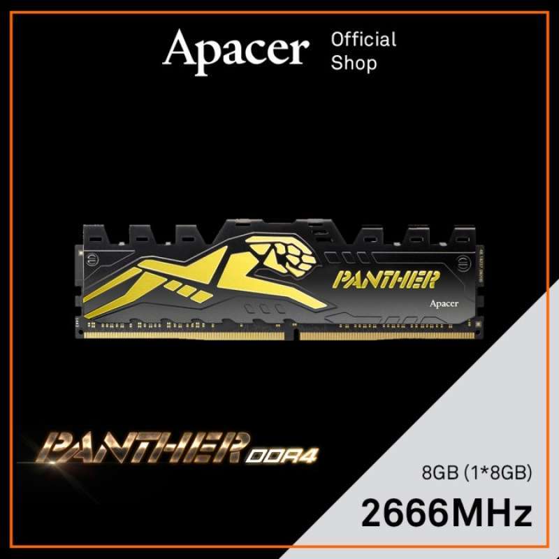 Promo Apacer Panther Ddr4 Pc21000 2666Mhz 8Gb Single Channel