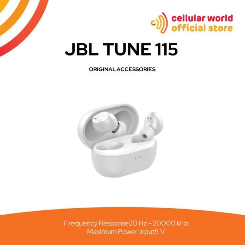 Jbl tune 115 tws 2025 white