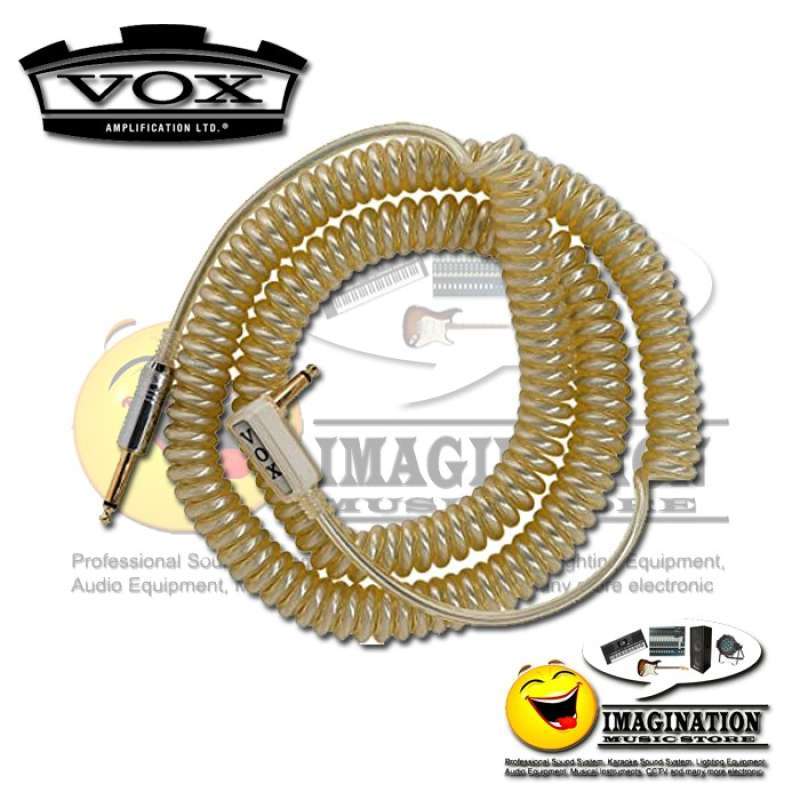 Vox VCC090SL VCC Vintage Straight to Right Angle Coiled Cable