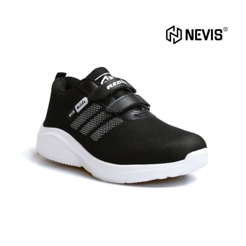Foto sepatu adidas top warna hitam polos