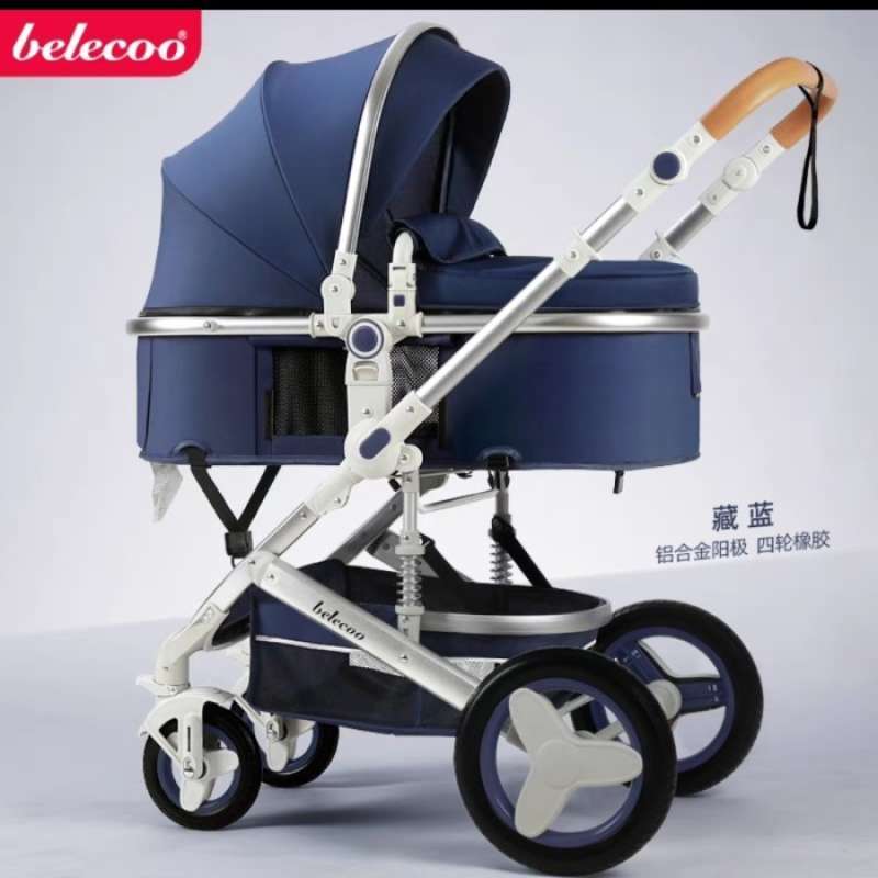 Promo Free Ongkir Belecoo Stroller Original Blue Frame Diskon 23 Di Seller Nawangshop Harapan Jaya Kota Bekasi Blibli