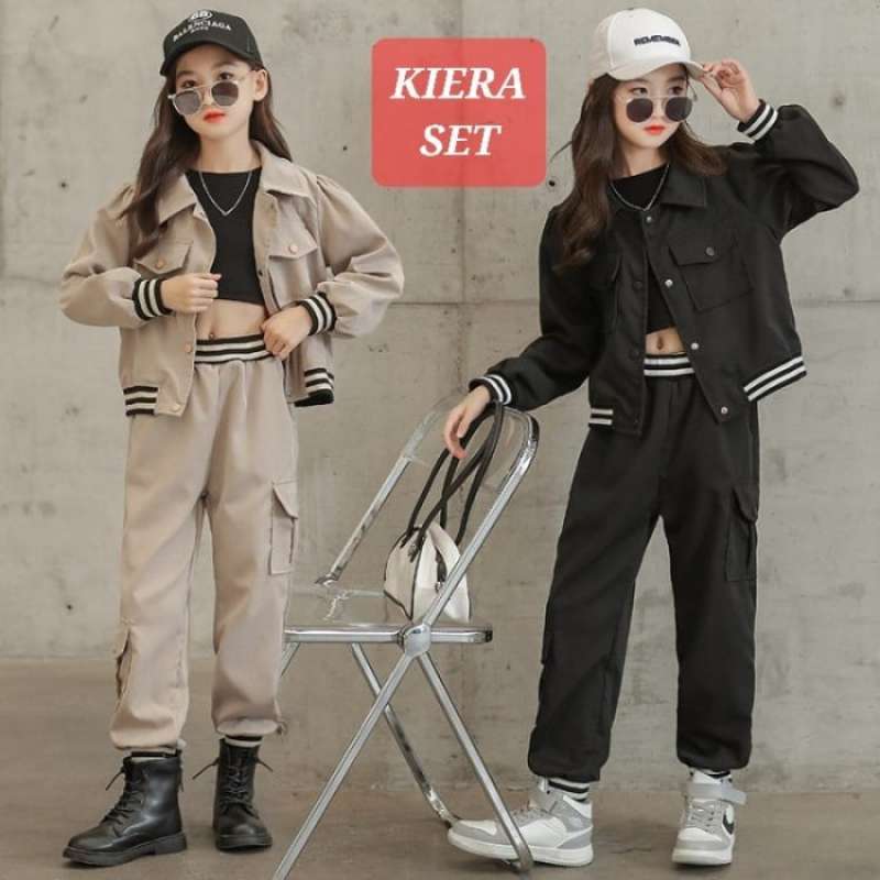 Promo TOKYOBERRY KIERA SET BAJU SETELAN FASHION KOREA CASUAL