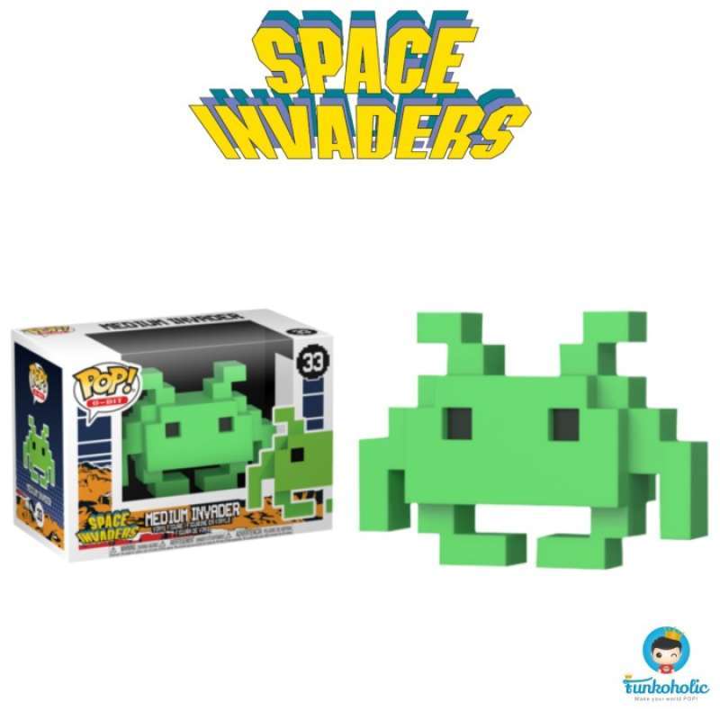 Promo POP 8 Bit Games Space Invaders Medium Invader 33 Diskon