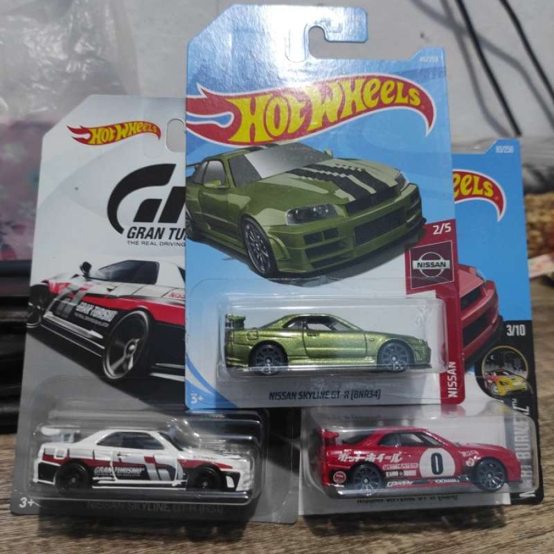 Promo Hot Wheels Nissan Skyline Gt r R34 Tampo 0 Series Gran