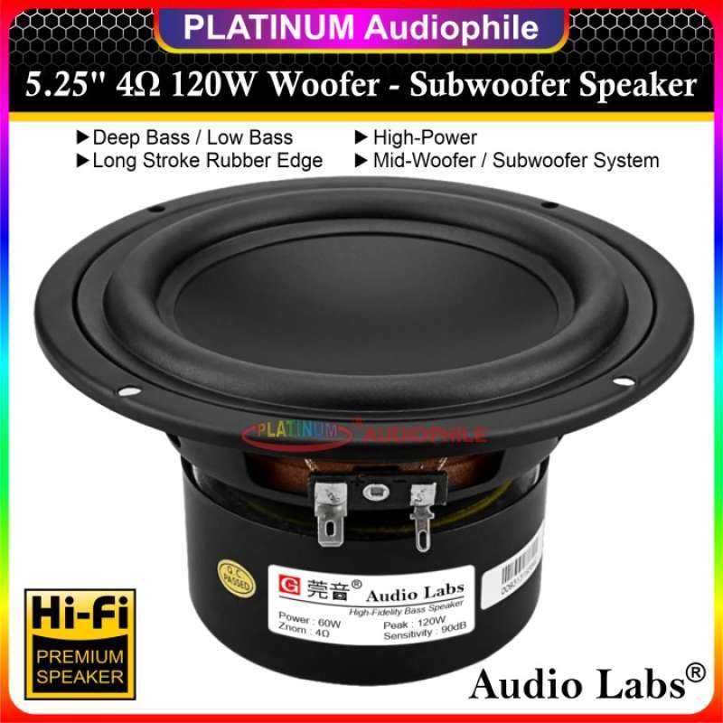 Speaker best sale and bass