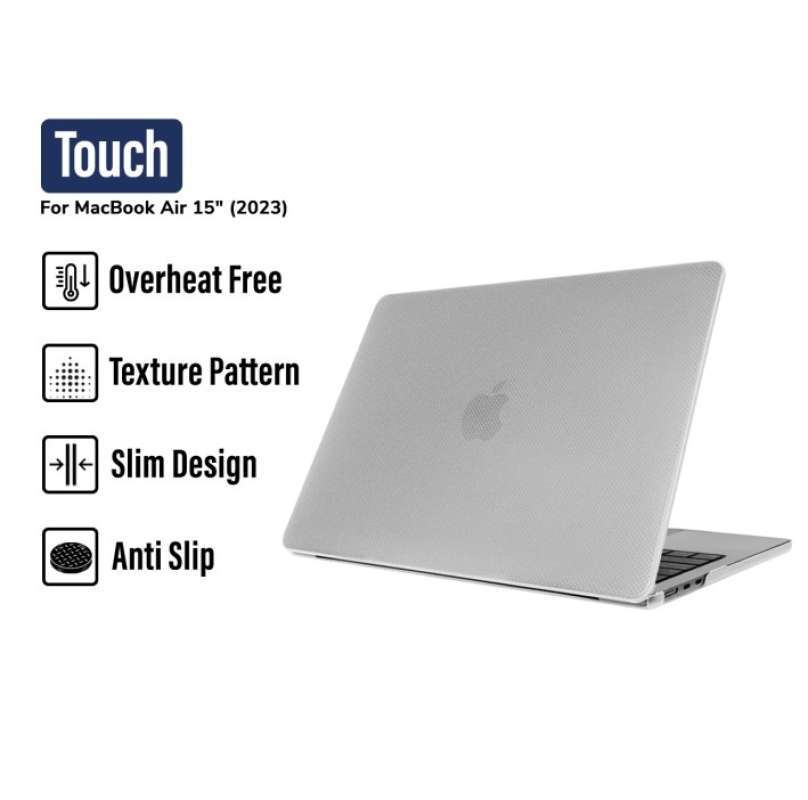 Jual Case MacBook Air 15 M2 2023 Switcheasy Touch Slim Cover Hard