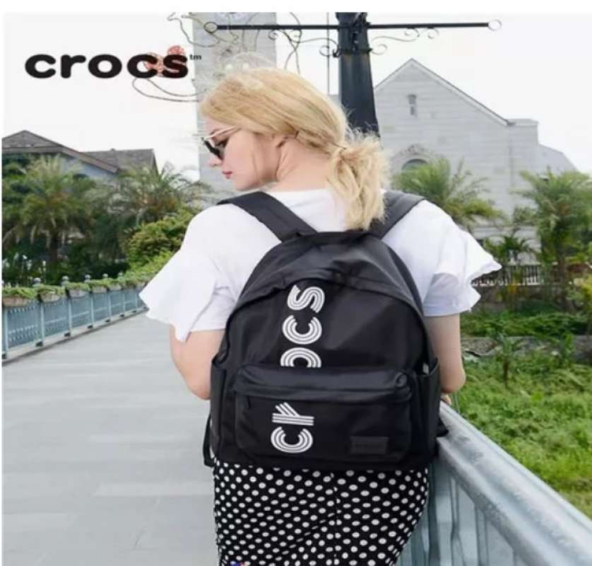 Crocs backpack top