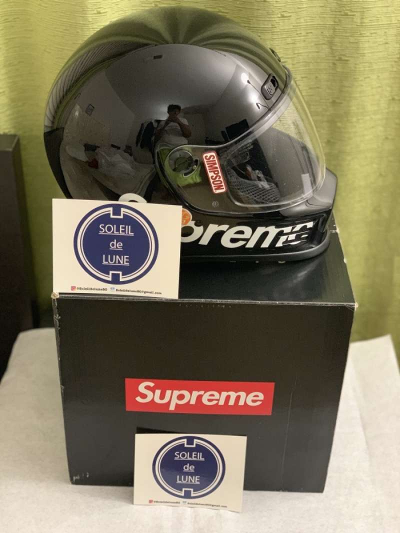 Supreme simpson street bandit helmet red discount