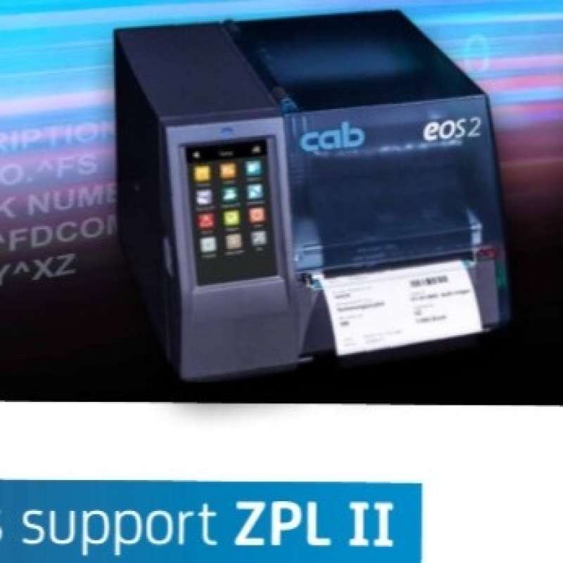 Cab EOS2 Compact 300dpi Thermal Transfer Label Printer