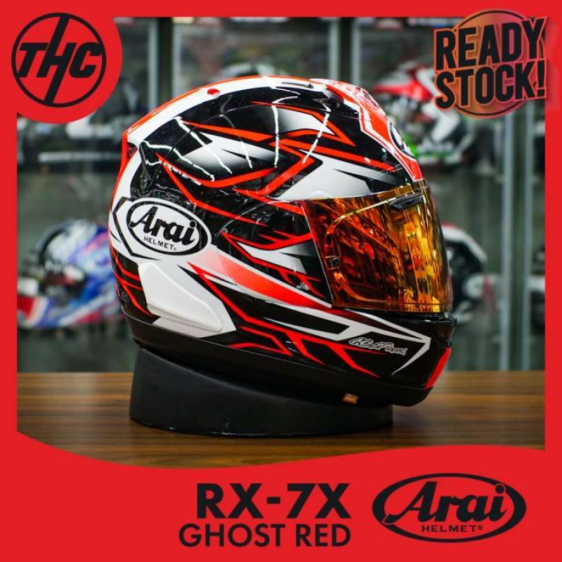 Arai ghost red hotsell