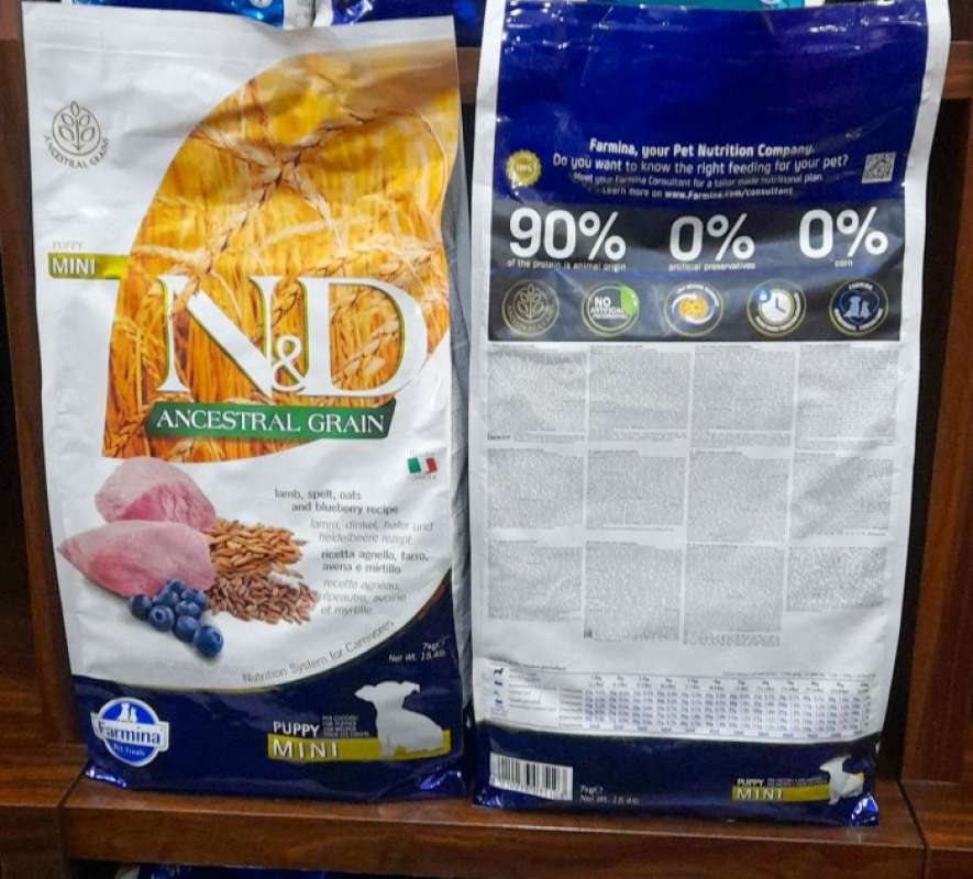 Promo Farmina N D Ancestral Grain Puppy Mini 7Kg lamb