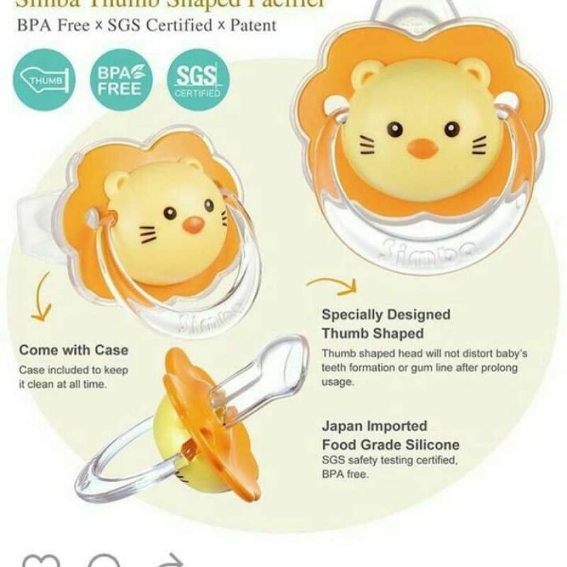 Simba pacifier best sale