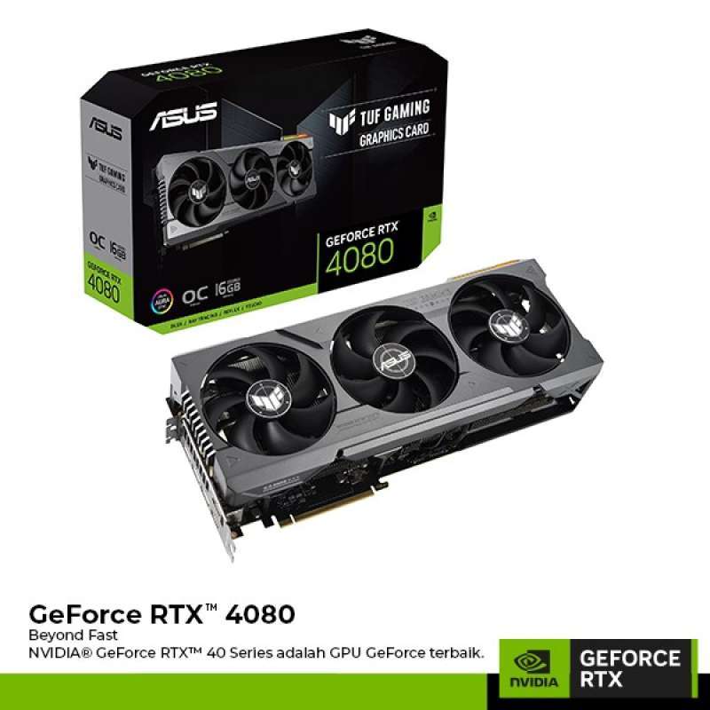 VGA Card ASUS TUF Gaming GeForce RTX 4080 OC Edition 16GB GDDR6X