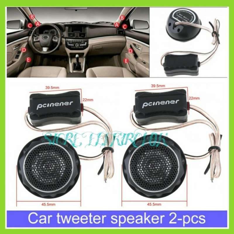 Jual Tweeter Mobil Hifi 150 Watt TS T280 Tweeter Pcinener Mini