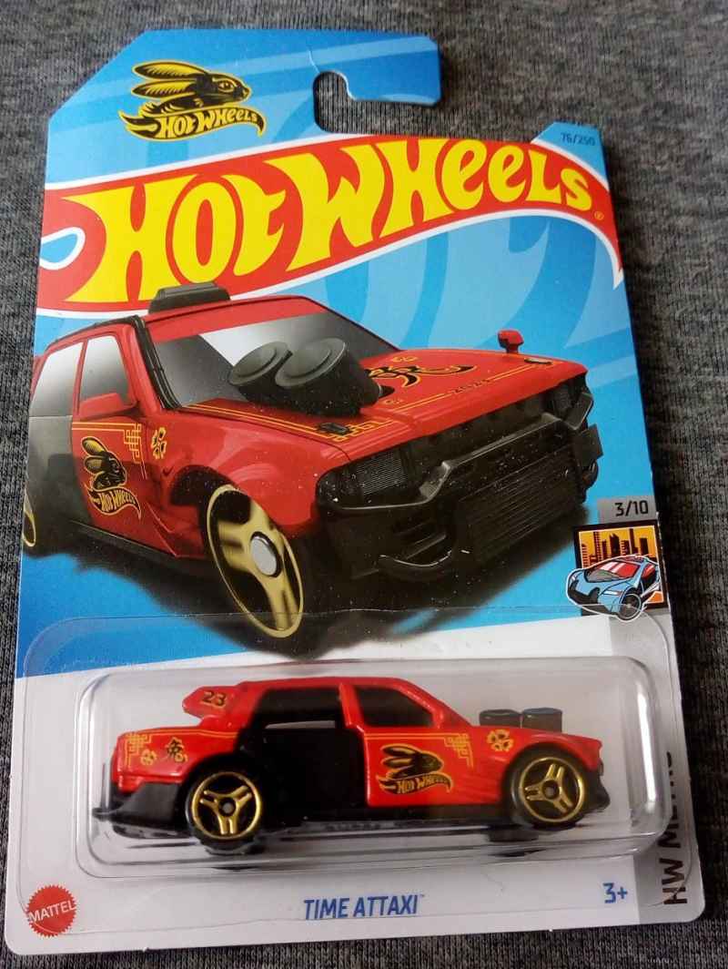 Hot wheels 2025 time attaxi