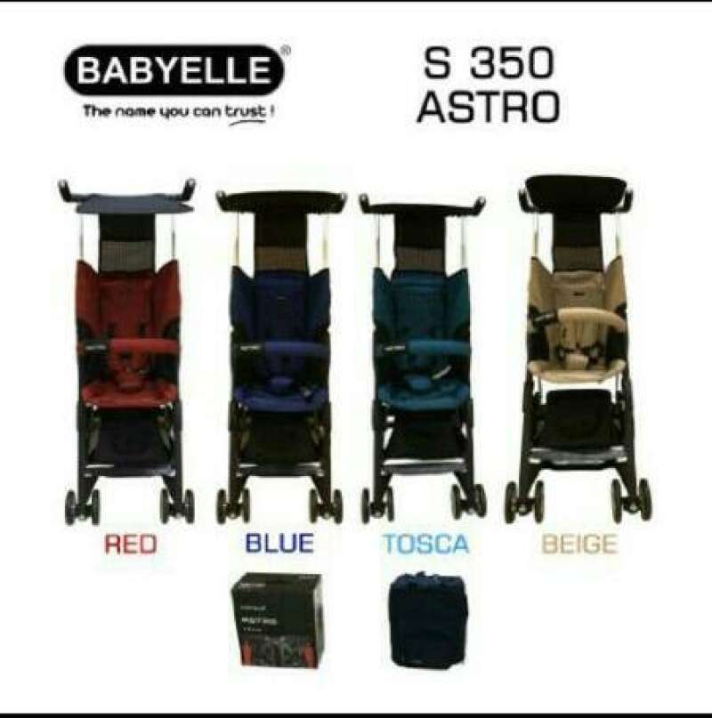 Promo Stroller Kereta Bayi BabyElle Astro S350 Pockit Backpack