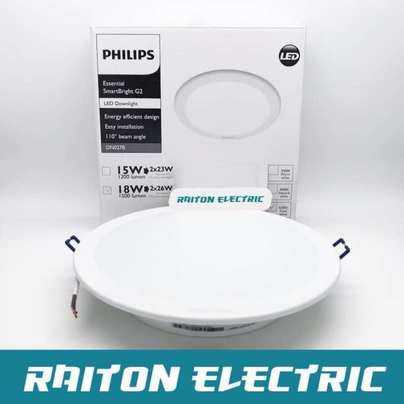 Downlight philips cheap 18 watt
