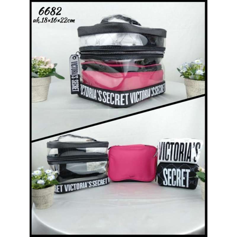 Promo Tas Aksesoris Victoria s Secret Tas Makeup Import Tas Kosmetik 6682 Diskon 33 Di Seller Amor One Store Koja Utara Kota Jakarta Utara Blibli