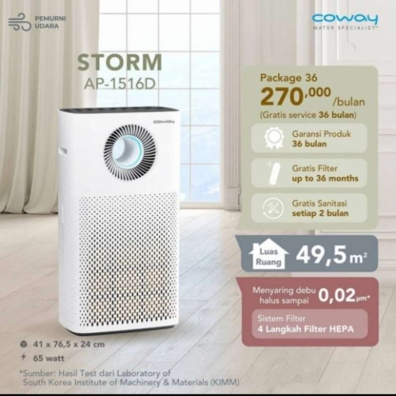 Coway air store purifier harga