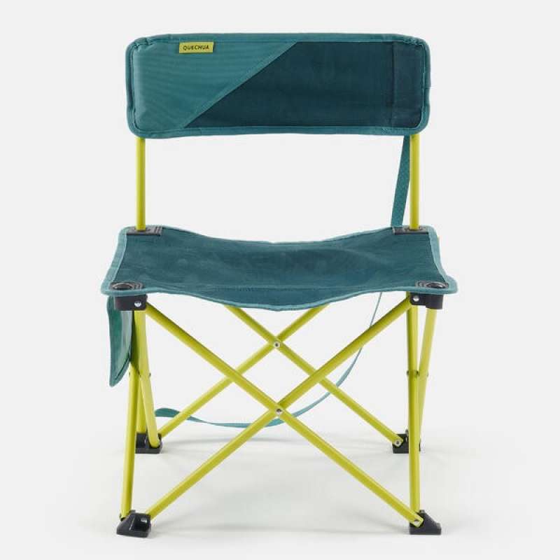 Promo DECATHLON QUECHUA LOW FOLDING CAMPING CHAIR MH100 YELLOW