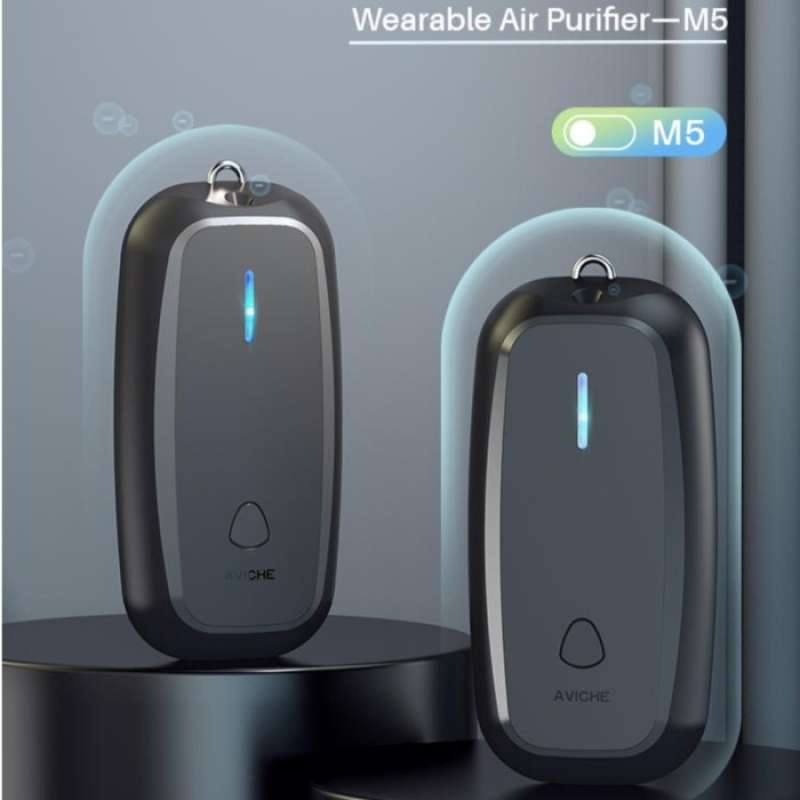 Promo Air Purifier Portable Necklace Aviche M5 pembersih udara