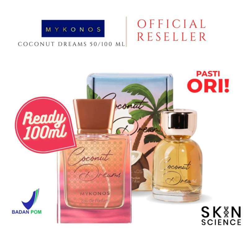 Jual Mykonos Coconut Dream Parfume Original My Konos Dreamer's Edp